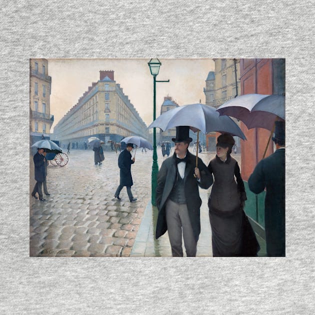 Paris Steet, Rainy Day by Gustave Caillebotte by mike11209